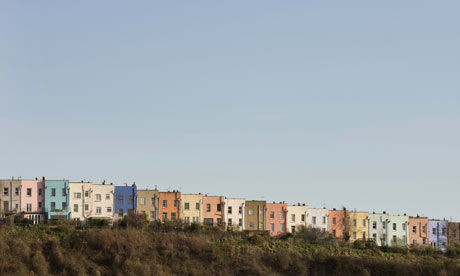 colourful Totterdown houses, Bristol