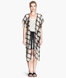 H&M patterned kimono