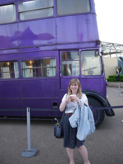 Knight Bus & Butterbeer Warner Bros Studio Tour